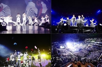 EXO Rampungkan Konser 'The Lost Planet' di Shanghai