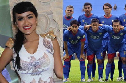 Ultah Arema Cronus Dimeriahkan Julia Perez