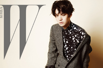 Ahn Jae Hyun Tampil Chic di Majalah W Korea