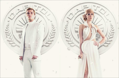 'The Hunger Games: Mockingjay, Part 1' Rilis 2 Poster Motion