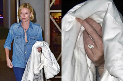 Pakai Cincin, Charlize Theron dan Sean Penn Sudah Tunangan?
