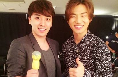 Giliran Seungri Kunjungi Daesung di Konser Jepang