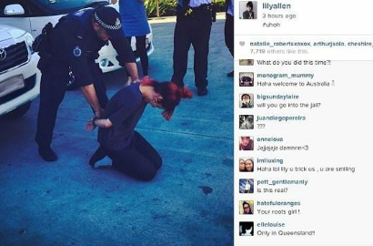 Foto Usil Lily Allen Diborgol Tuai Kontroversi