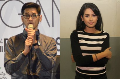 Afgan Malu-Malu Ketahuan Pandangi Wajah Maudy Ayunda