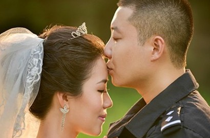 Foto Prewedding Keren Ala Polisi Tiongkok