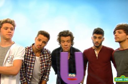 One Direction Nongol di Trailer 'Sesame Street'