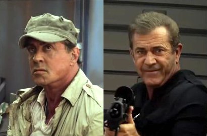 Sylvester Stallone vs Mel Gibson di Final Trailer 'The Expendables 3'