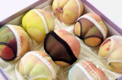 Peach Dikemas Unik Pakai Celana Dalam 'Seksi' Tarik Perhatian Netter