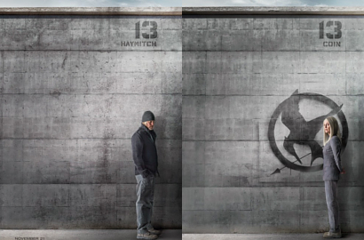'The Hunger Games: Mockingjay, Part 1' Rilis Poster Karakter Distrik 13