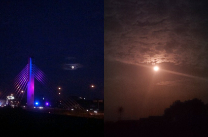 Indonesia Nikmati Indahnya Supermoon Tadi Malam