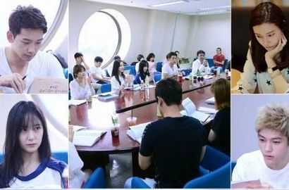 Foto Rain, Krystal f(x), L di Sesi Baca Skenario Serial 'My Lovely Girl'