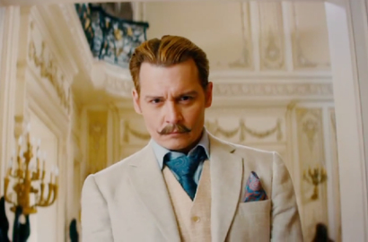Johnny Depp Berkumis dan Mesum di Trailer Perdana 'Mortdecai'