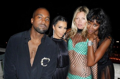Kim Kardashian Diet Ketat Karena Minder pada Kate Moss dan Naomi Campbell
