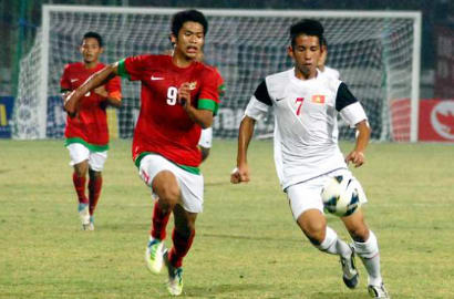 Timnas U-19 Tertinggal Tiga Gol dari Vietnam di Babak Pertama
