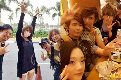 Aza Miyuko dan Eir Aoi Tiba di Jakarta untuk Anime Festival Asia Indonesia 2014