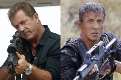 Mel Gibson dan Sly Stallone Ibarat King Kong vs Godzilla di 'Expendables 3'