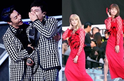 Leeteuk Nangis dan Kyuhyun Cs Jadi Girl's Day Hebohkan Konser SMTOWN