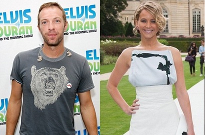 Chris Martin Diam-Diam Pacari Jennifer Lawrence?
