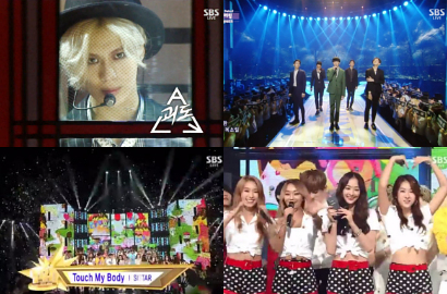 Taemin dan Winner Debut, Sistar Raih Triple Crown di 'Inkigayo'