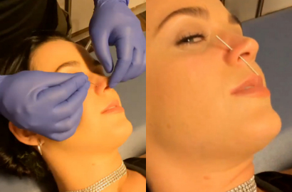Katy Perry Unggah Video Sedang Tindik Hidung