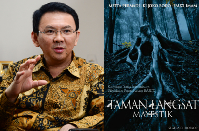 Ahok Nggak Percaya Lokasi Syuting 'Taman Langsat Mayestik' Angker