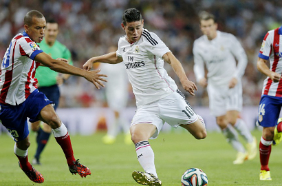 Gol James Rodriguez Gagal Bawa Real Madrid Kalahkan Atletico Madrid