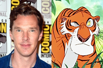 Benedict Cumberbatch Isi Suara Shere Khan di 'Jungle Book: Origins'