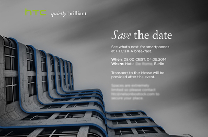 HTC Kirim Undangan di IFA 2014 Ungkap Smartphone 64-Bit?