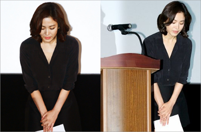 Song Hye Kyo Bungkukkan Badan dan Minta Maaf Soal Telat Bayar Pajak