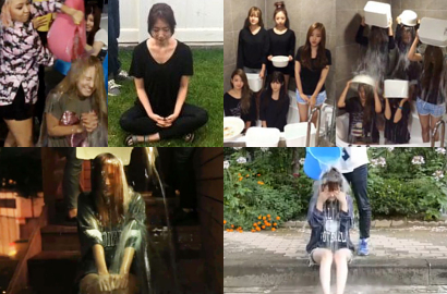 Hyoyeon SNSD, Park Shin Hye dkk Ikut 'Ice Bucket Challenge'