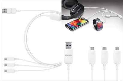 Samsung Siapkan Kabel USB untuk Charge 3 Perangkat Sekaligus