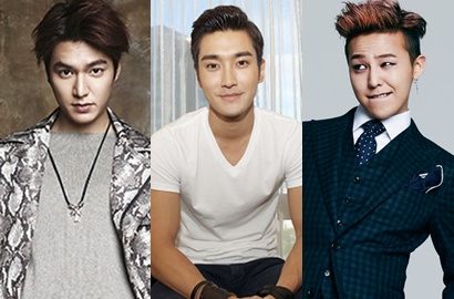 Lee Min Ho Raja Facebook, Siwon Twitter, G-Dragon Instagram