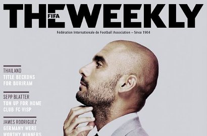 Pep Guardiola Jadi Cover Majalah FIFA