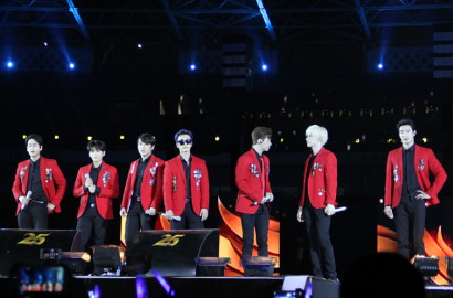 Bingung Salah Lagu, Super Junior-M Tetap Profesional di Konser RCTI