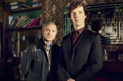 Benedict dan Martin Freeman Menang Emmy Awards 2014 Berkat 'Sherlock'