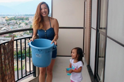 Aksi Lucu Putri Irfan Bachdim Batal Ikut 'Ice Bucket Challenge'