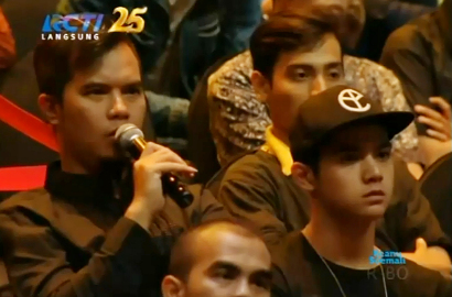 Ahmad Dhani dan Al Ghazali Meriahkan Debut 'Rising Star Indonesia'