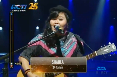 Shaula Raih Voting Tertinggi di Episode 1 'Rising Star Indonesia'