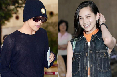 Selisih 5 Menit, G-Dragon dan Kiko Mizuhara Terlihat di Bandara Gimpo