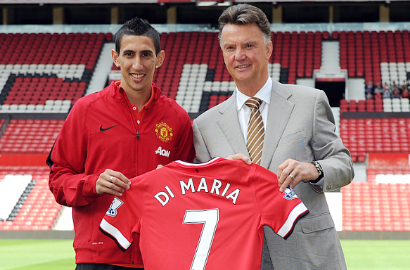 Angel di Maria Dipaksa Ronaldo Kenakan Jersey No. 7 di MU