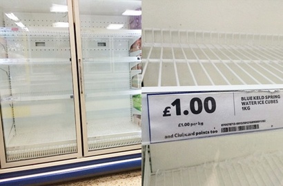 'Ice Bucket Challenge' Bikin Supermarket di Inggris Kehabisan Es Batu