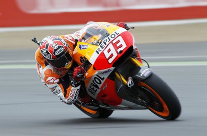 Tekuk Lorenzo, Marc Marquez Menangi MotoGP Inggris 2014