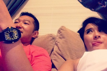 Laudya Cynthia Bella Makin Mesra dengan Pembalap Ryan Haryanto