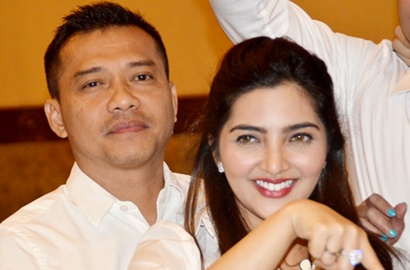 Anang Buat Ashanty Tersipu Malu di Single 'Langit Cinta'