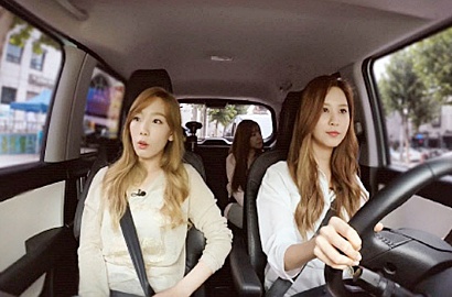 Seohyun Nyetir Mobil untuk Tae Yeon dan Tiffany di 'The Taetiseo'
