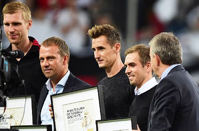 Penghargaan untuk Miroslav Klose Sebelum Laga Jerman vs Argentina