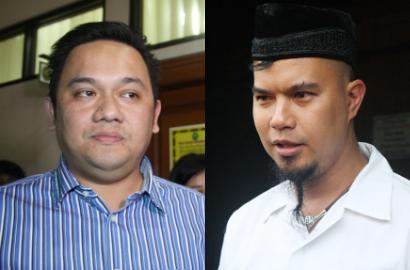 Berkas Kasus Farhat Abbas Vs Ahmad Dhani Bergulir ke Kejaksaan