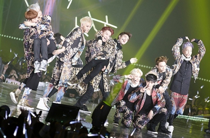 Histeria Konser 'The Lost Planet' Indonesia Buat EXO Kaget
