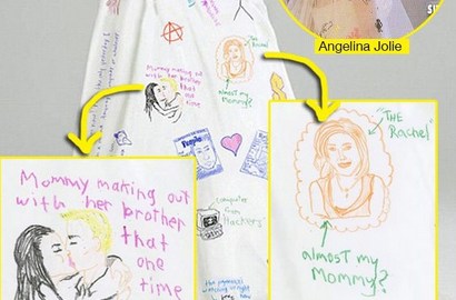 Gaun Pengantin Angelina Jolie Jadi Bahan Olokan
