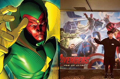 Tampil Perdana, Kostum Vision Dikemas Beda di 'Avengers: Age of Ultron'